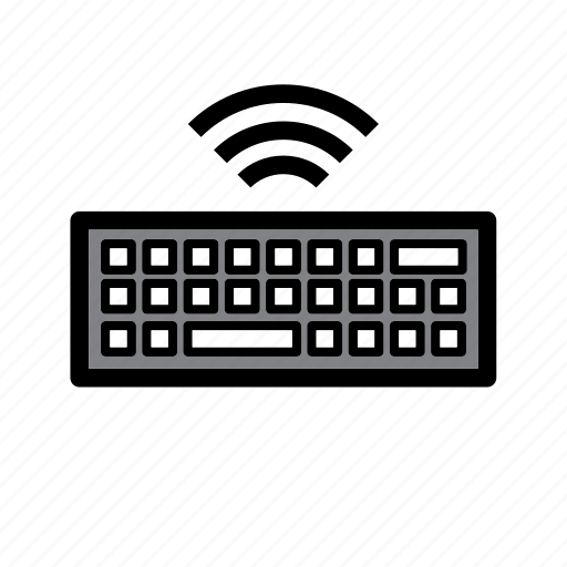 Technology, computer, keyboard, wireless, wireless keyboard icon - Download on Iconfinder
