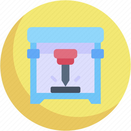 3d, printer, printers, object, cartridges, gadget icon - Download on Iconfinder