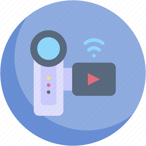Camcorder, video, camera, handy, videotape, electronics icon - Download on Iconfinder