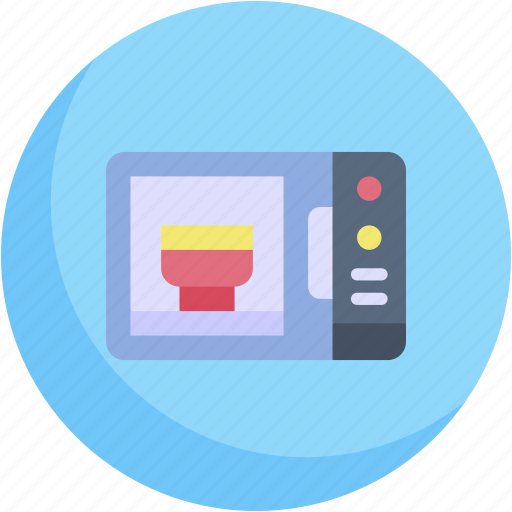 Microwave, oven, cooking, heating icon - Download on Iconfinder
