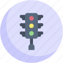 traffic, light, stop, semaphore, road, sign, red