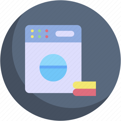Washing, machine, wash, clothes icon - Download on Iconfinder