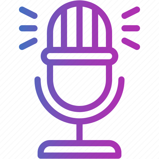 Microphone, radio, sound, recording, song icon - Download on Iconfinder