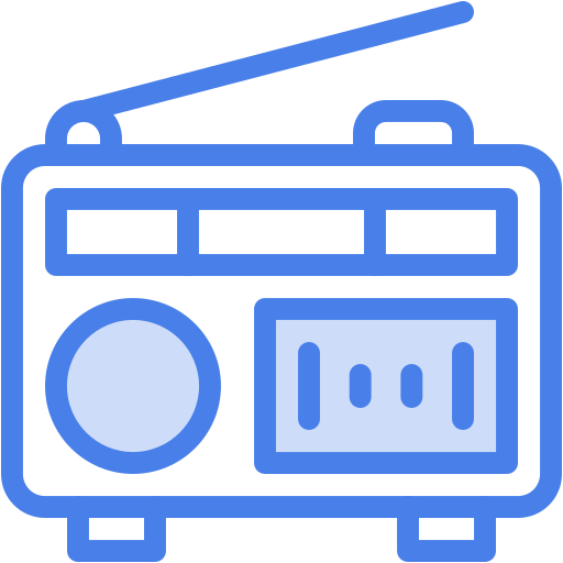 Radio, radios, antenna, technology, transistor icon - Free download
