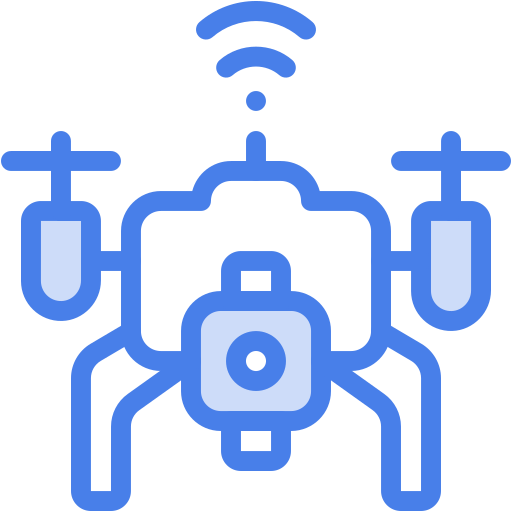 Drone, camera, remote, control, transportation, electronics icon - Free download