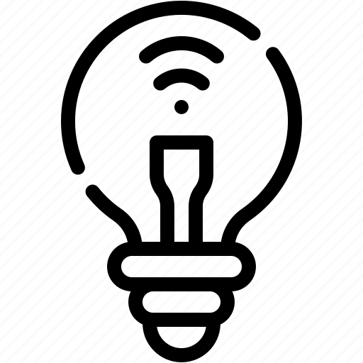 Smart, energy, light, bulb, wifi, inspiration icon - Download on Iconfinder