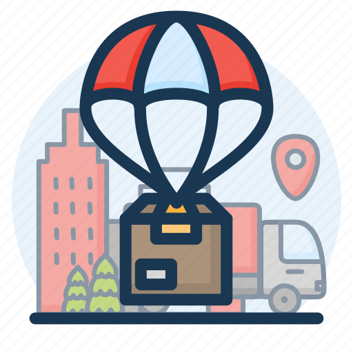 Box, delivery, gift, package, shipping, transportation, truck icon - Download on Iconfinder