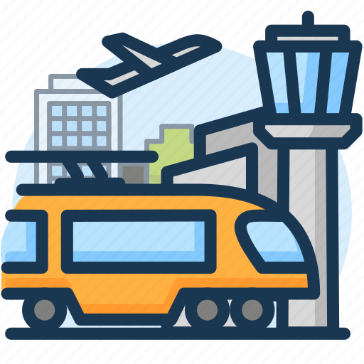 City, departure, railway, tourism, train, travel, vacation icon - Download on Iconfinder