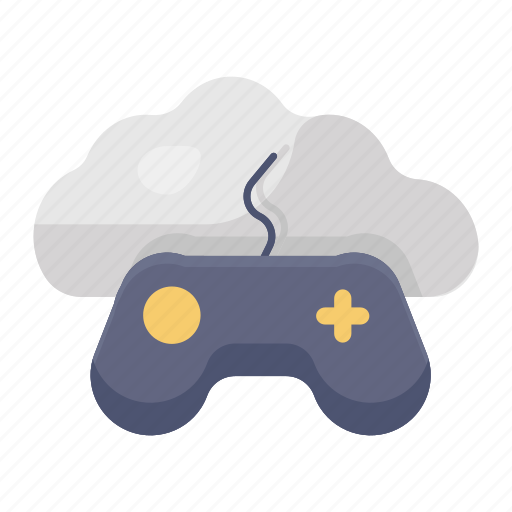 Cloud, cloud gamepad, cloud gaming, cloud joystick, cloud playstation, game console, game controller icon - Download on Iconfinder