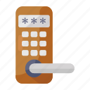 digital, digital lock, door lock, keyless lock, lock, remote lock, security lock