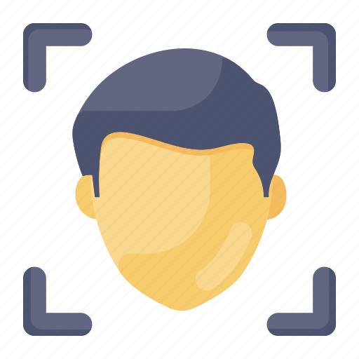 Biometric access, biometric identification, face authentication, face scanning, facial, facial recognition, recognition icon - Download on Iconfinder