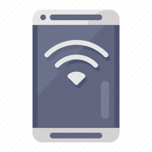 Connected mobile, interne, internet connection, mobile, mobile data, mobile hotspot, mobile internet icon - Download on Iconfinder