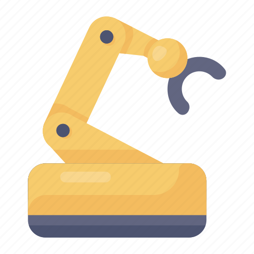 Arm, industrial arm, industrial robot, robot technology, robotic, robotic arm, robotic hydraulic arm icon - Download on Iconfinder