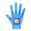artificial intelligence, exoskeleton, glove, robotic hand, vr gloves, wired, wired glove 