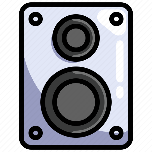 Technology, devices, sound, speaker, computer, hardware, electronics icon - Download on Iconfinder