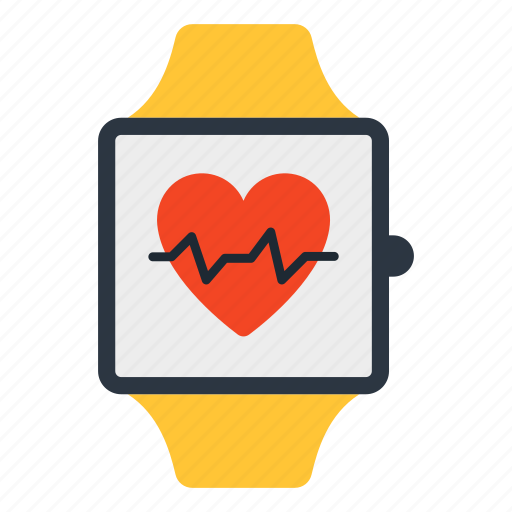 Smartwatch, health tracker, smartband, fitness tracker, wristwatch icon - Download on Iconfinder