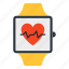 smartwatch, health tracker, smartband, fitness tracker, wristwatch 