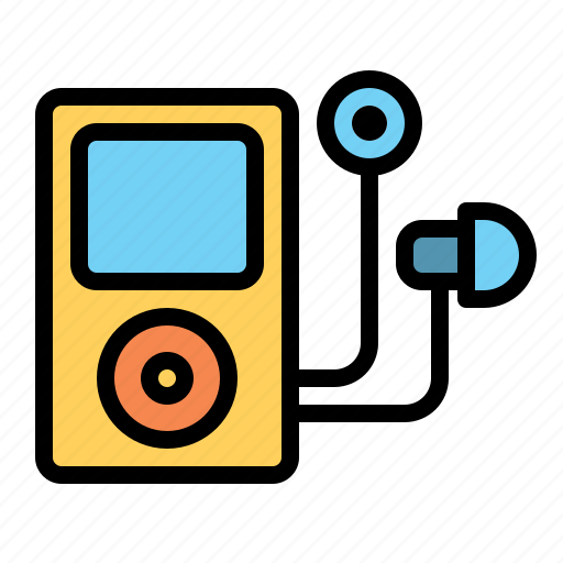 Earphone, ipod, music, player, sound, technology icon - Download on Iconfinder