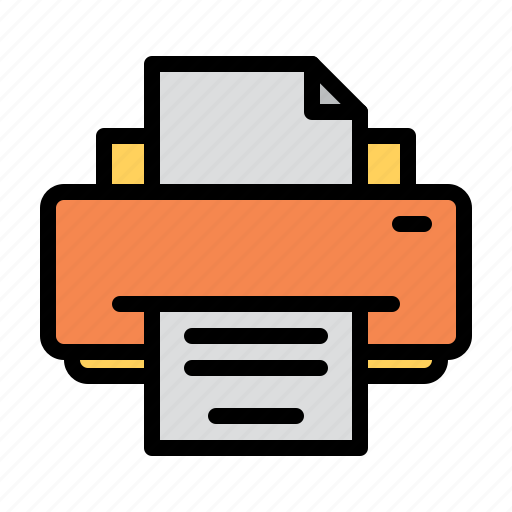 Computer, ink, laser, paper, printer, technology icon - Download on Iconfinder