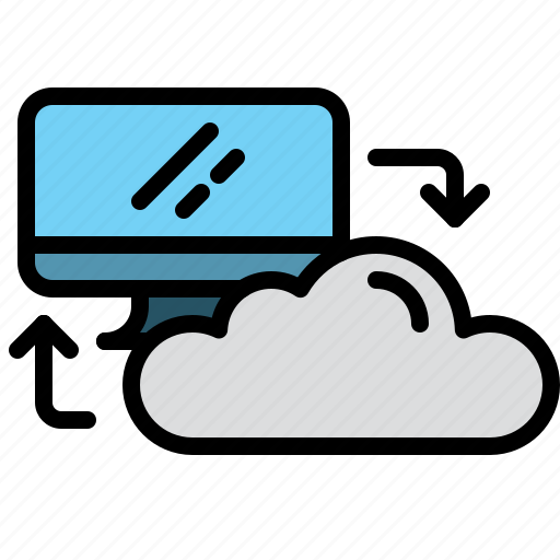 Cloud, computer, connection, data, technology, transfer icon - Download on Iconfinder