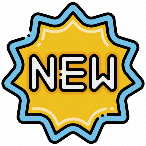 New, badge, emblem, sticker icon - Download on Iconfinder