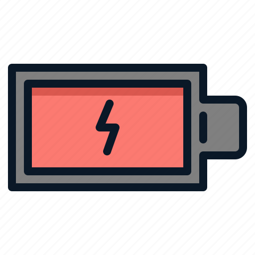 Battery, charging, empty, energy icon - Download on Iconfinder