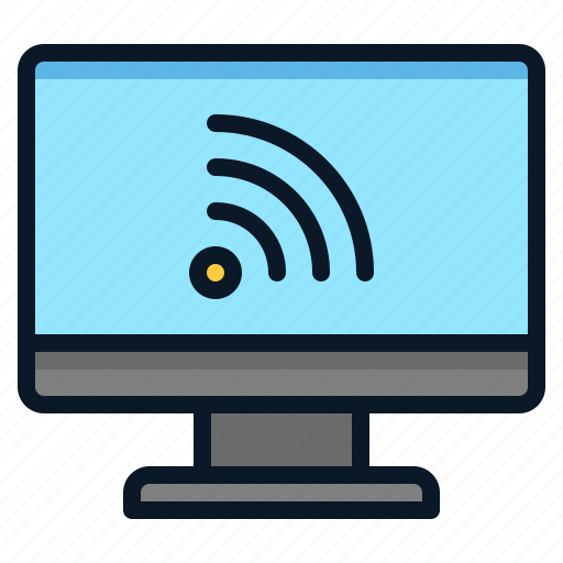 Computer, conectifity, network, technology, wifi icon - Download on Iconfinder