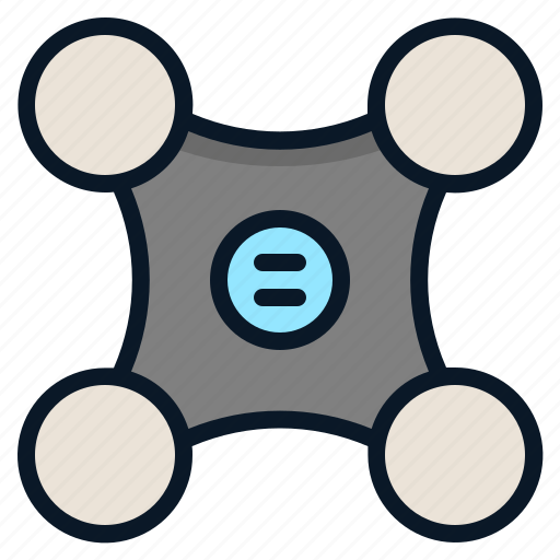 Device, drone, quadcopter, remote icon - Download on Iconfinder