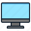 computer, display, monitor, screen, technology 