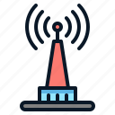 network, signal, tower, transmission