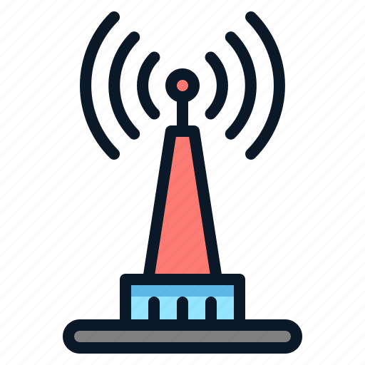 Network, signal, tower, transmission icon - Download on Iconfinder