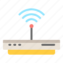 modem, network, router, technology, wireless