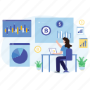 trading crypto, crypto, cryptocurrency, exchange illustration, coin, digital, bitcoin, digital currency, crypto trading 