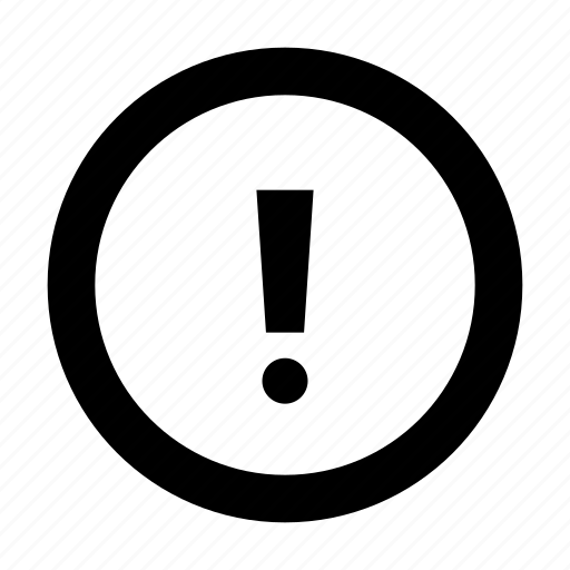 Alart, circle, error, warning icon - Download on Iconfinder