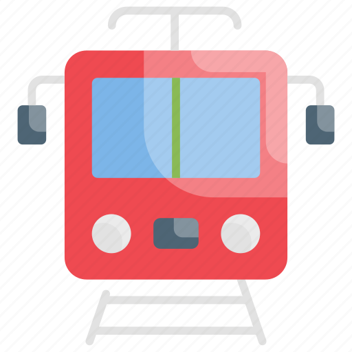 Electric, railroad, suburban, train, transport icon - Download on Iconfinder