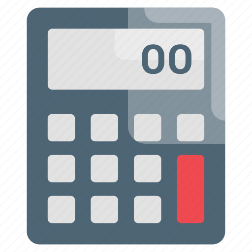 Calculator, education, mathematics, office, stationery icon - Download on Iconfinder