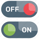 control, responsive, switch, toggle