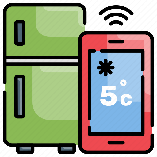 Appliance, fridge, smart, technology icon - Download on Iconfinder