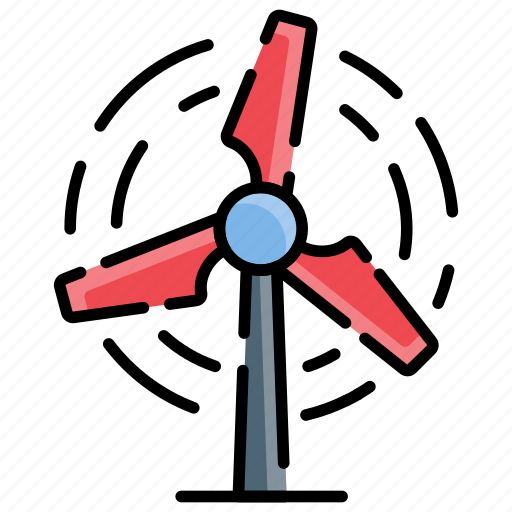 Energy, environment, technology, turbine, wind icon - Download on Iconfinder