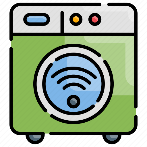Equipment, household, machine, smart, washing icon - Download on Iconfinder