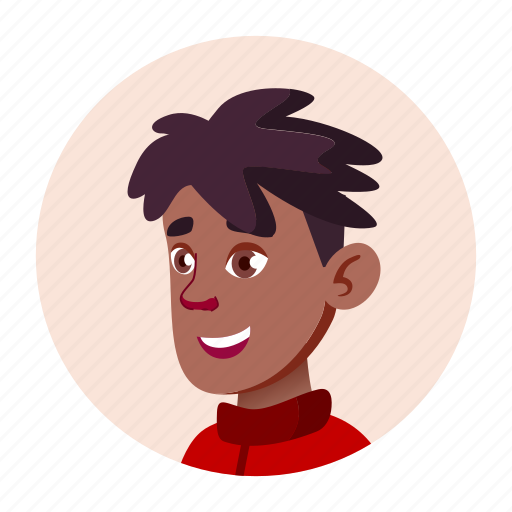 African, avatar, black, boy, face, people, school icon - Download on Iconfinder