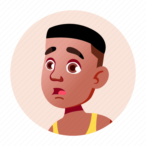 African, avatar, black, boy, face, teen, university icon - Download on Iconfinder