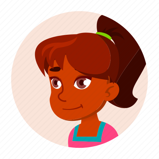 Avatar, expression, girl, hindu, indian, people, teen icon - Download on Iconfinder