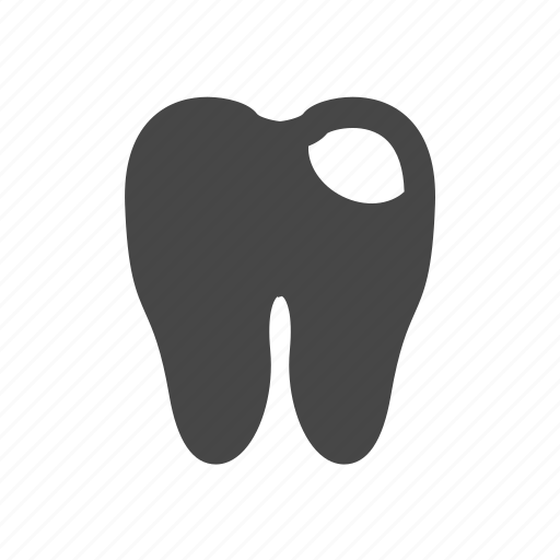 Anatomy, caveat, filling, tooth icon - Download on Iconfinder