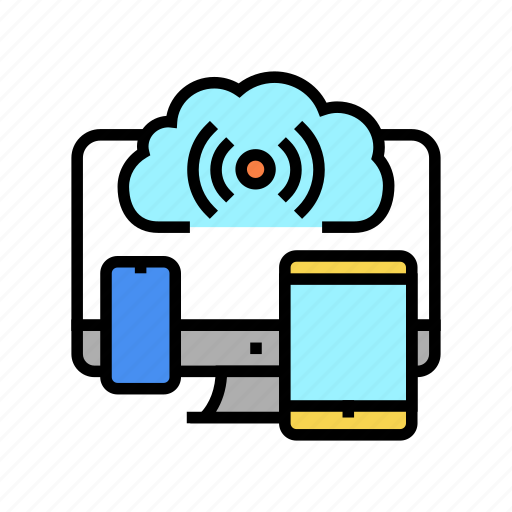 Cloud, storage, telecommunication, technology, tower, antenna icon - Download on Iconfinder