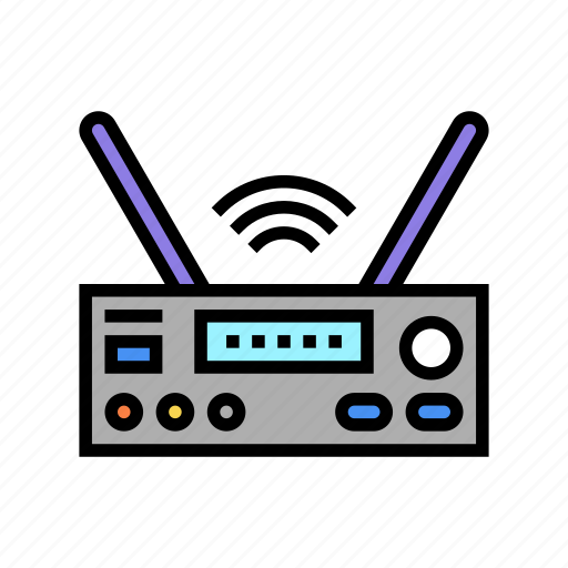 Receiver, electronic, technology, telecommunication, tower, antenna icon - Download on Iconfinder