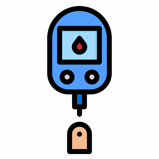Diabetes, glucose, meter, healthcare, medical icon - Download on Iconfinder