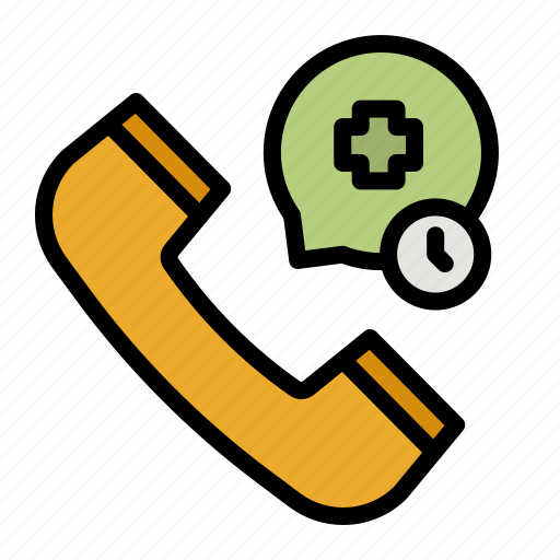 Healthcare, medical, emergency, call, notification icon - Download on Iconfinder