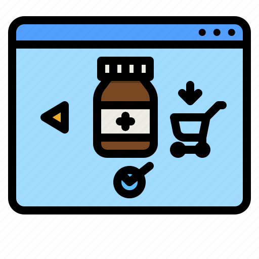 Pharmacy, online, drug, telemedicine, website icon - Download on Iconfinder