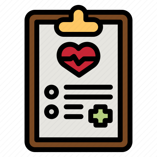 Test, results, medical, report, clipboard icon - Download on Iconfinder